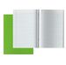 9\'\'x7\'\' Exercise Book 8mm Ruled Margin Green 80pg 100pk Green hi\-res